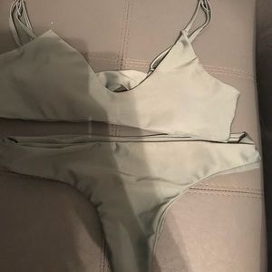 Never worn 2-piece bathing suit